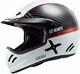 NEW LS2 Xtra Yard Vintage Carbon Fiber Full Face MX Motorcycle Helmet White/red