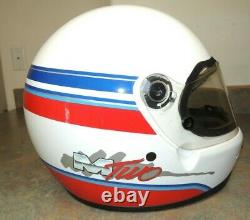 NICE BELL Mtwo M TWO Helmet Motocross Size 7 1/2 60 VINTAGE Motorcycle 70's 80's