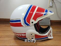 NOS 1990's Bieffe Vintage Motocross Dirt Bike Helmet, XXL