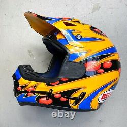 NOS Vintage 1999 Bell Moto 7 Jeremy McGrath Replica Motocross Helmet 7 1/2 fox