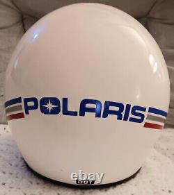 NOS Vintage Bell Polaris Patriotic Motocross Helmet Size Medium