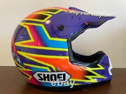 NOS! Vintage SHOEI VF-X Damon Bradshaw Motocross Helmet Size L Troy Lee Designs