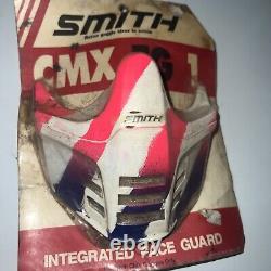 Nos Smith Google Helmet CMX Gg 1 Face Guard Vintage Motocross MX 1987