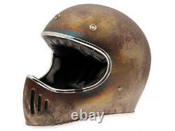 OTO Custom Distressed Vintage Motocross Helmet Retro Off-Road Helmet