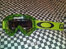 Oakley goggles grenade/face guard nos mx, ama, motocross, helmet, visor