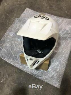 Rare! Arai Genuine Oem Vintage Motocross Helmet Mx-3 White Off Load M Size