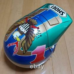 Rare Shoei Vintage motocross helmet Jeff Ward Replica Japan Limited