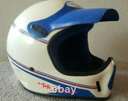 Rare Vintage Bell Helmet Moto X Sport Full Face Helmet
