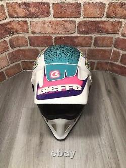 Rare Vintage Bieffe Bx6 Kevlarmix Motocross Helmet