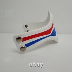 Rare Vintage JT Racing Motocross BMX Helmet Mouth Guard White USA