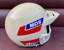 Rare Vintage MDS Italy Motocross BMX Helmet F140 / F150