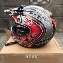 SHOEI Motocross Helmet VFX-R Troy Lee Designs SPEED EQUIPMENT Size L Vintage