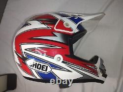 SHOEI VFX-R Air Travis Pastrana 199 replica Motocross Racing Helmet