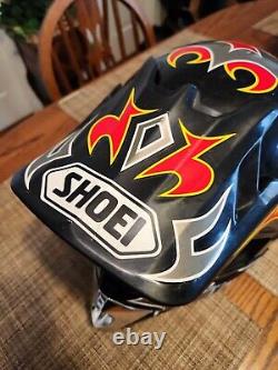 SHOEI helmet Troy Lee Designs motocross vintage equipment size Medium