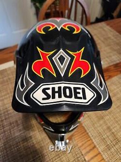SHOEI helmet Troy Lee Designs motocross vintage equipment size Medium