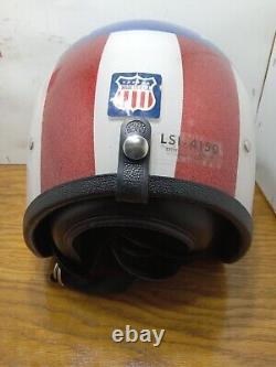 Seaway Vintage 60's Stars N Stripes Helmet LSI4150 Mens Size Large In Original