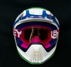 Shoei Helmet Vintage Motocross Fox Racing Jt Dirtbike MX Supercross Jeff Ward