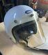 Shoei S-22 1970 White Motorcycle Helmet with Authentic Tinted Visor FS-25 EX+