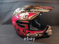 Shoei Troy Lee Designs Motocross Dirt Bike Vintage Helmet Size S READ