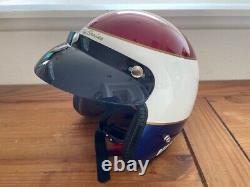 Team Honda vintage 70's tribute electro helmet, New L/XL dg fmf motocross