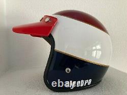 Team Honda vintage 70's tribute electro helmet, New XL dg fmf motocross