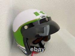 Team Kawasaki vintage tribute 70's Jeff Ward Shoei style helmet XL new