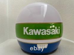 Team Kawasaki vintage tribute 70's Jeff Ward Shoei style helmet XL new