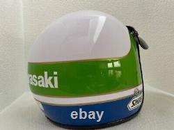 Team Kawasaki vintage tribute 70's Jeff Ward Shoei style helmet XL new