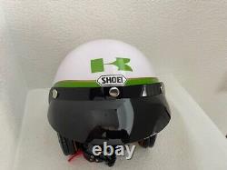 Team Kawasaki vintage tribute 70's Jeff Ward Shoei style helmet XL new