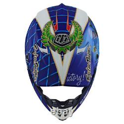 Troy Lee Designs SE4 Malcolm Smith Large MX Helmet TLD Vintage Motocross 2 LEFT