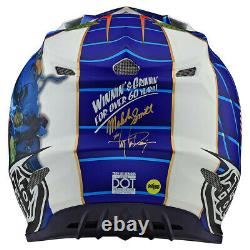 Troy Lee Designs SE4 Malcolm Smith Medium MX Helmet TLD AHRMA Vintage Motocross