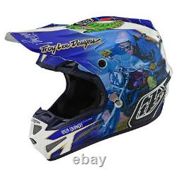 Troy Lee Designs SE4 Malcolm Smith Small MX Helmet TLD AHRMA Vintage Motocross