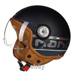 Unisex Motorcycle Helmet Open Face Helmet Retro Motocross Vintage Helmet 1.95kg