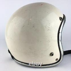VTG Arthur Fulmer AF20, Open Face Racing Race Motorcycle Helmet Motocross 1970's