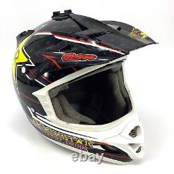 VTG MSR Rockstar Helmet Size XXL Motocross Dirtbike Offroad Good Clean Condition