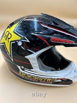 VTG MSR Rockstar Helmet Size XXL Motocross Dirtbike Offroad TX-22