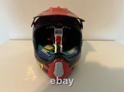 Very Rare Vintage 2000 Road Champs Motocross Mini Helmet Display Carey Hart