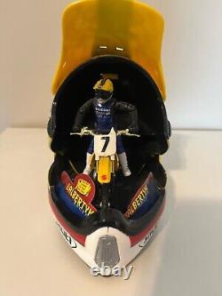 Very Rare Vintage 2000 Road Champs Motocross Mini Helmet Display Greg Albertyn