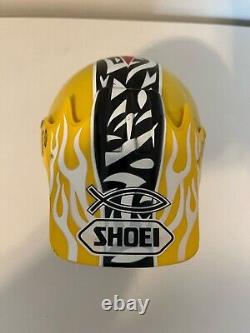 Very Rare Vintage 2000 Road Champs Motocross Mini Helmet Display Greg Albertyn