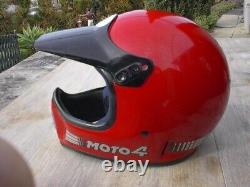 Vintage 1980 Bell Motocross Helmet Size 7