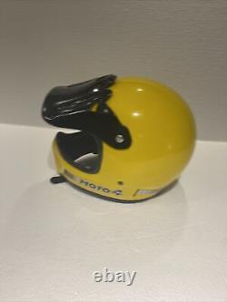 Vintage 1980's BELL MOTO 4 Force Flow Moro Cross Helmet 7 1/2