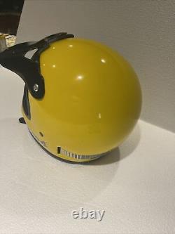 Vintage 1980's BELL MOTO 4 Force Flow Moro Cross Helmet 7 1/2