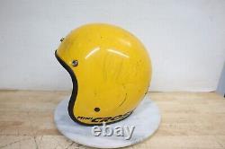 Vintage 1980s BELL MINI CROSS Motorcycle Helmet size 6 1/2 52cm Moto Cross USA
