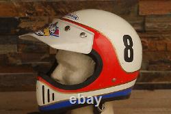 Vintage 1981 Honda Hondaline Shoei Motocross Motocycle Helmet Sz Small 6 7/8 7