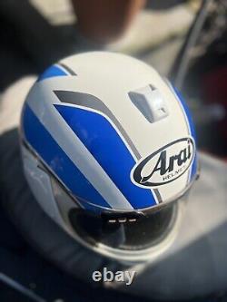 Vintage 1991 Arai REGENT Full Face Helmet / Size Medium / Clear Visor / Vented /