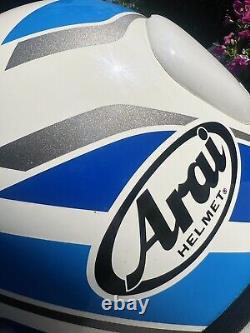 Vintage 1991 Arai REGENT Full Face Helmet / Size Medium / Clear Visor / Vented /