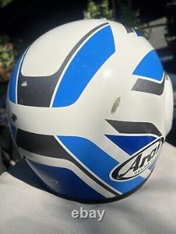 Vintage 1991 Arai REGENT Full Face Helmet / Size Medium / Clear Visor / Vented /