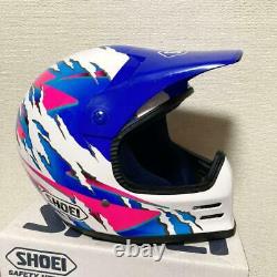 Vintage 1994 SHOEI FX-R Motocross Helmet Multi Color Size L NOS