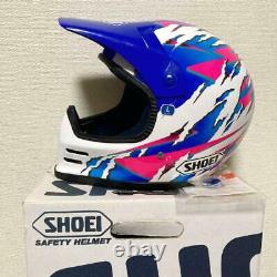 Vintage 1994 SHOEI FX-R Motocross Helmet Multi Color Size L NOS