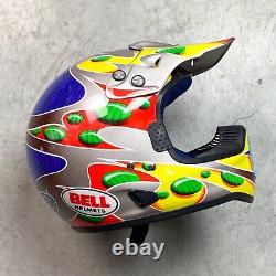 Vintage 1995 Bell Jeremy McGrath Replica Moto 6 Motocross Helmet 7 1/4